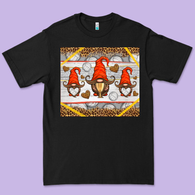 Western Volleyball Gnome Premium Tee Designed By Hra Design Shop