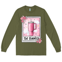 Army Green the inspired tarot boujee Long Sleeve Tee - MaliasSmallBusiness