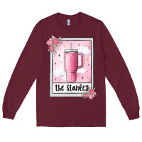 Burgundy the inspired tarot boujee Long Sleeve Tee - MaliasSmallBusiness