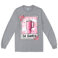 Heather Grey the inspired tarot boujee Long Sleeve Tee - MaliasSmallBusiness