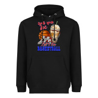 Black Grab your joe let's go Basketball Heavyweight Hoodie - NancyCooperArtShop