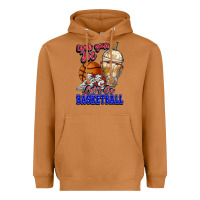 Meerkat Grab your joe let's go Basketball Heavyweight Hoodie - NancyCooperArtShop