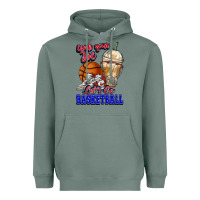 Sage Grab your joe let's go Basketball Heavyweight Hoodie - NancyCooperArtShop