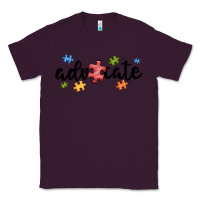 Plum advocate autism Classic Tee - MaliasSmallBusiness