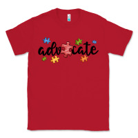 Red advocate autism Classic Tee - MaliasSmallBusiness