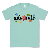 Seafoam advocate autism Classic Tee - MaliasSmallBusiness