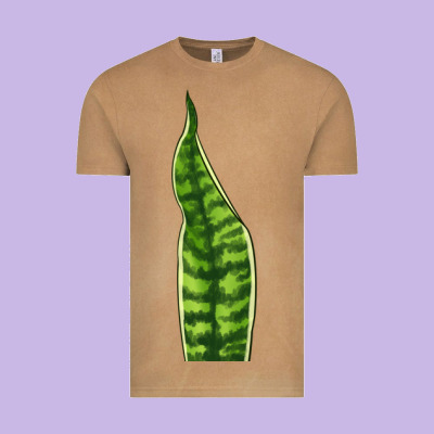 Snake Plant Vintage Tee Designed By Lillyallendesigns