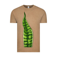 Vintage Coffee Snake Plant Vintage Tee - LillyAllenDesigns
