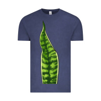 Vintage Denim Snake Plant Vintage Tee - LillyAllenDesigns