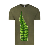 Vintage Olive Snake Plant Vintage Tee - LillyAllenDesigns