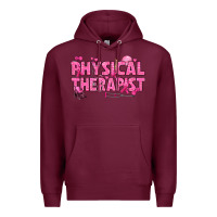 Burgundy breast cancer physical therapist Premium Hoodie - texasbilliewilder