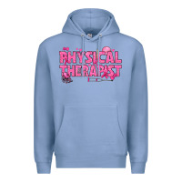 Colony Blue breast cancer physical therapist Premium Hoodie - texasbilliewilder