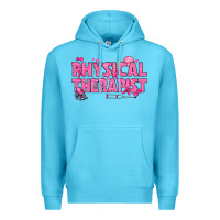 Ocean Blue breast cancer physical therapist Premium Hoodie - texasbilliewilder