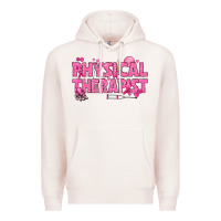 Pale Pink breast cancer physical therapist Premium Hoodie - texasbilliewilder