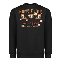 Black glitter baseball Heavyweight Sweatshirt - MaliasSmallBusiness