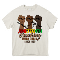 Cream breaking every chain since 1865 Heavy Core Tee - HRA Design Shop