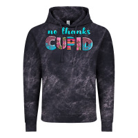 Cloud Black no thanks cupid Vintage Hoodie - AdoDesignShop