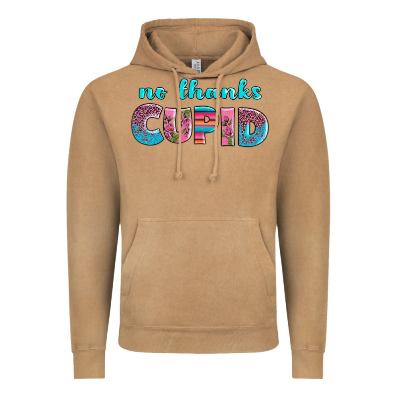 No Thanks Cupid Vintage Hoodie by AdoDesignShop | Teevron