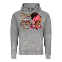 Cloud Rock Blessed is she who has believed afro woman Vintage Hoodie - RanaPortraitStore