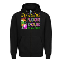 Black if i'm not on the floor pour me one more Zipper Hoodie - LillyAllenDesigns
