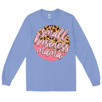 Colony Blue small business mama Long Sleeve Tee - MaliasSmallBusiness