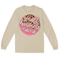 Mushroom small business mama Long Sleeve Tee - MaliasSmallBusiness