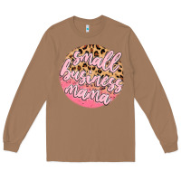 Toasted Coconut small business mama Long Sleeve Tee - MaliasSmallBusiness
