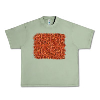 Oil Green serape turquoise  leather background Urban Heavy Tee - Jasminsmagicworld