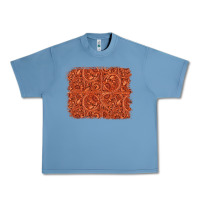 Pebble Blue serape turquoise  leather background Urban Heavy Tee - Jasminsmagicworld
