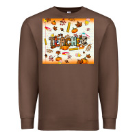 Teacher Fall Premium Sweatshirt | Teevron
