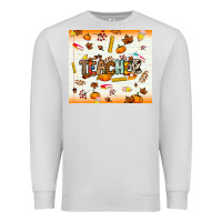 Dove Grey teacher fall Premium Sweatshirt - NancyCooperArtShop