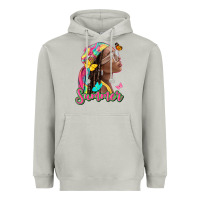 Moon Dust summer afro Heavyweight Hoodie - NancyCooperArtShop