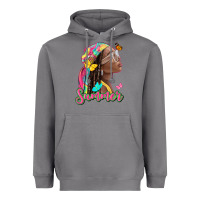 Storm summer afro Heavyweight Hoodie - NancyCooperArtShop