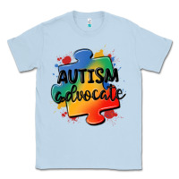 Dusty Blue autism advocate Classic Tee - MaliasSmallBusiness