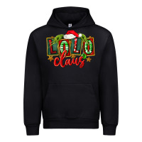 Black christmas lolo claus Urban Hoodie - FaDigitalArtStudio