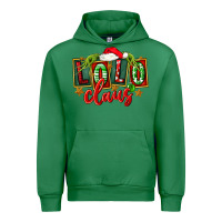 Emerald christmas lolo claus Urban Hoodie - FaDigitalArtStudio