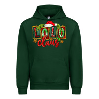 Forest Green christmas lolo claus Urban Hoodie - FaDigitalArtStudio