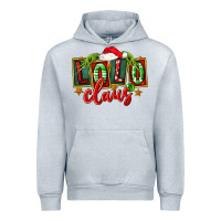 Heather Grey christmas lolo claus Urban Hoodie - FaDigitalArtStudio