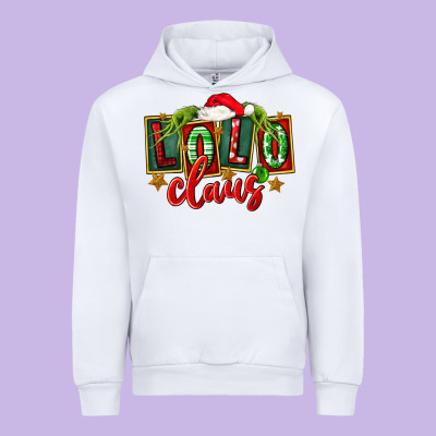 Christmas Lolo Claus Urban Hoodie Designed By Fadigitalartstudio