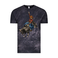 Cloud Black western rodeo bullfighter Vintage Tee - BarkalooDesign