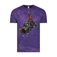 Cloud Purple western rodeo bullfighter Vintage Tee - BarkalooDesign
