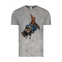Cloud Rock western rodeo bullfighter Vintage Tee - BarkalooDesign