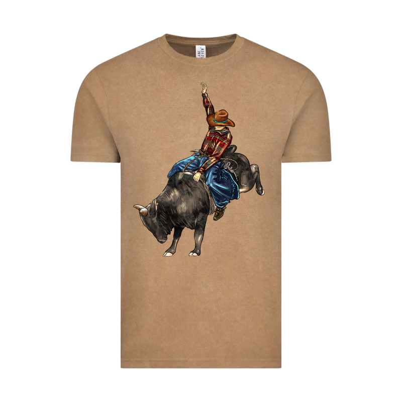 Western Rodeo Bullfighter Vintage Tee by BarkalooDesign | Teevron