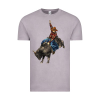 Vintage Zinc western rodeo bullfighter Vintage Tee - BarkalooDesign