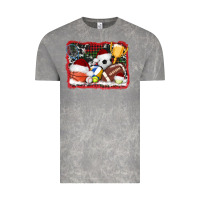 Cloud Rock christmas sports background Vintage Tee - AdoDesignShop
