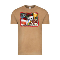 Vintage Camel christmas sports background Vintage Tee - AdoDesignShop