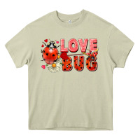 Mossy love bug Heavy Core Tee - FaDigitalArtStudio