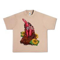 Burro rooster sunflower Urban Heavy Tee - BarkalooDesign