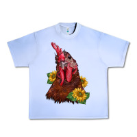 Grape Ice rooster sunflower Urban Heavy Tee - BarkalooDesign