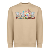 Mushroom it's okay to be different Heavyweight Sweatshirt - MaliasSmallBusiness